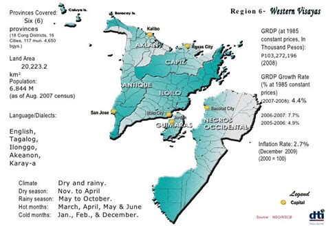 cities in western visayas|Profile of the Region .